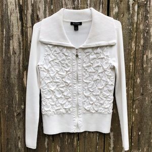 White Horse Black Market Sweater Jacket